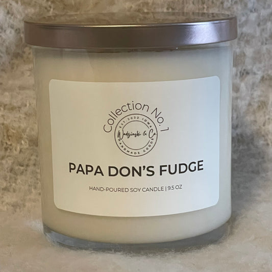 Papa Don’s Fudge - Hand-poured Candle